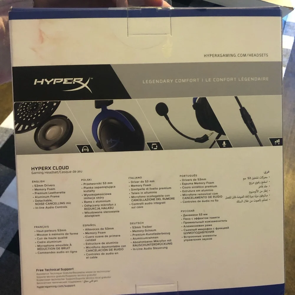 Hyperx Cloud headset
